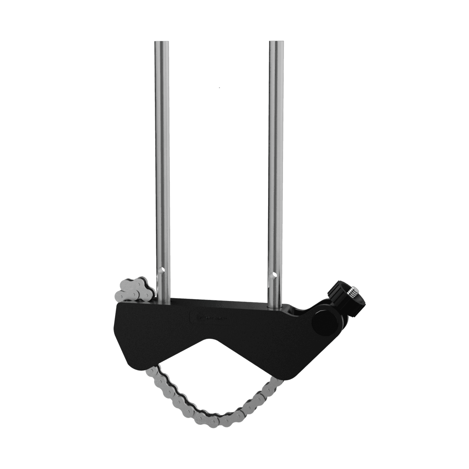 Package contents: X1 Standard V-bracket, X2 Threaded rods, X1 Chain